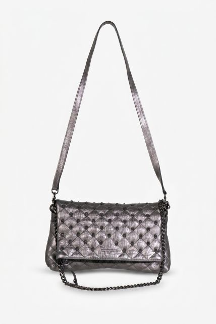 Cartera grande de cuero
