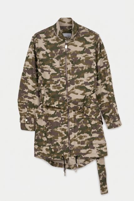 Campera de tela