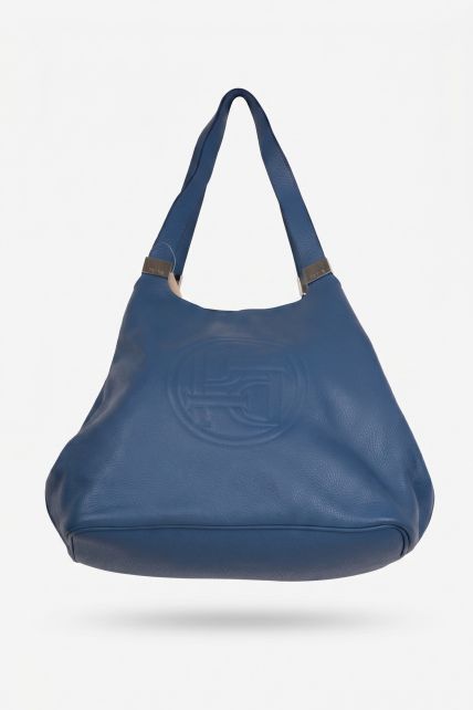 Cartera grande de cuero