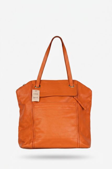 Cartera grande de cuero