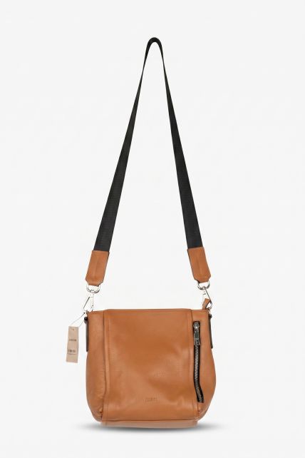 Cartera chica de cuero