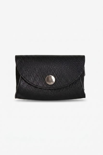 Cartera chica de cuero