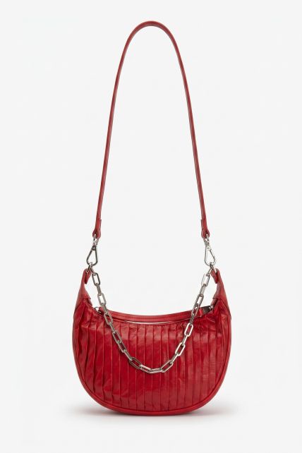 Cartera chica de cuero
