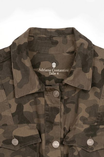 Campera de tela - Second Image