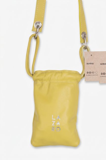 Cartera chica de cuero - Second Image