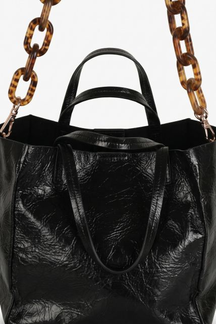 Cartera chica de cuero - Second Image