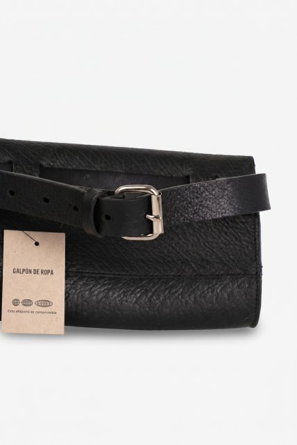 Cartera chica de cuero - Second Image