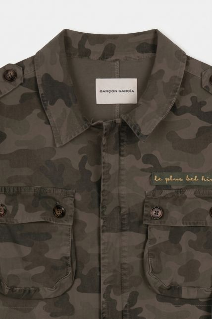 Campera de tela - Second Image